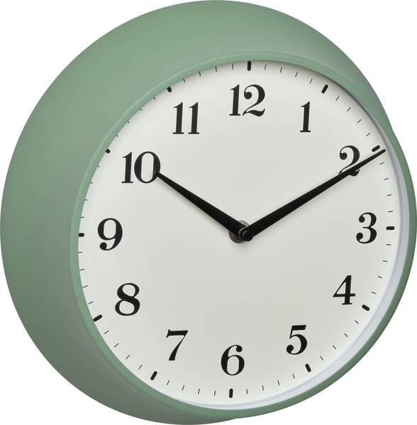 TFA Dostmann 60.3540.04 Funk Wanduhr 270 mm x 82 mm x 270 mm Grün