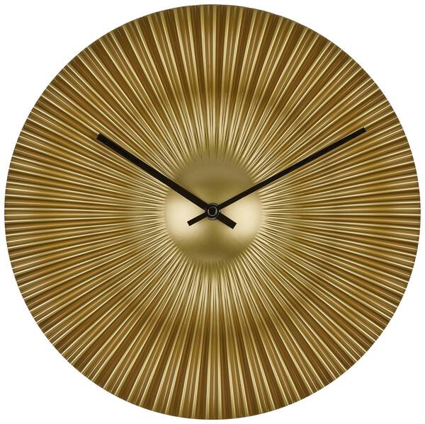 TFA Dostmann 60.3520.53 Funk Wanduhr 330 mm x 50 mm x 330 mm Gold