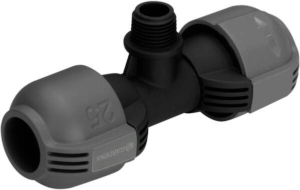 GARDENA Sprinklersystem T-Stück 25 mm (1/2") AG 02786-20