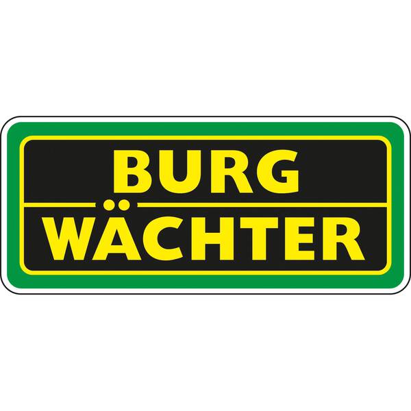 Burg Wächter 4120 COMFORT 913 W Briefkasten Stahlblech Weiß Schlüsselschloss