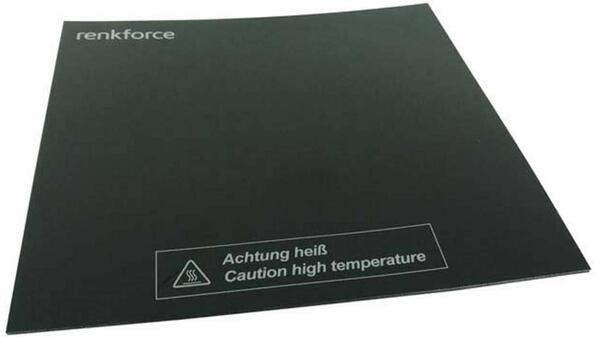 Renkforce Ersatzteil Druckplatte Passend für (3D Drucker): RF100 XL V3, Pro 3, Renkforce Pro 6 RF-4538672