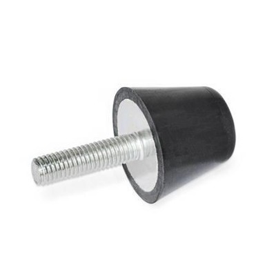 Ganter Norm® - 253-19-M5-10-55 Anschlagpuffer mit Schraube, Stahl