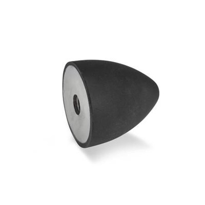 Ganter Norm® - 353-50-50-M10-E-55 Anschlagpuffer, Stahl