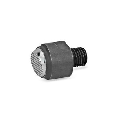 Ganter Norm® - 709.1-13-M8-R Pendelelemente, mit Gewindezapfen, Stahl