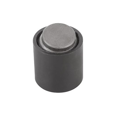 KIPP - PENDELAUFLAGE MIT O-RING D1=17, FORM:E VERGÜTUNGSSTAHL, AUSWECHSELBARE EINSÄTZE, KOMP:EDELSTAHL