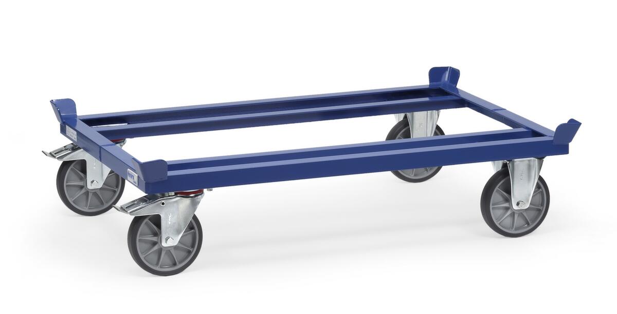 fetra Paletten-Fahrgestell, Traglast 1200 kg, Ladeflächenlänge 810 mm
